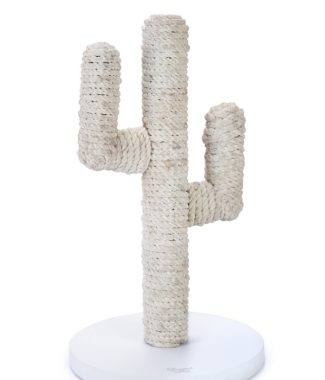 Designed by Lotte Houten Krabpaal Cactus Wit 35 x 35 x 60 cm