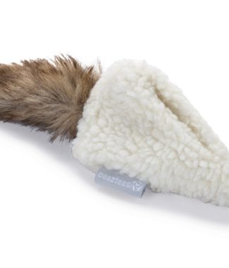 Beeztees kattenspeeltje Catnip Kussen Yeti Wit 20 cm