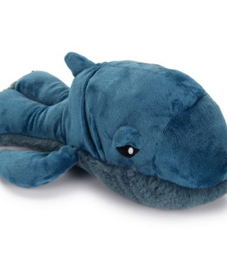 Beeztees Pluche hondenspeeltje Walvis Ivan Blauw 34 cm