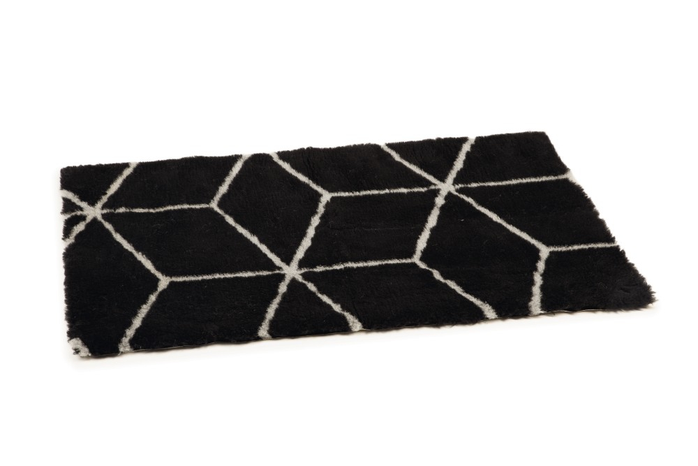 Beeztees Eco Vetbed Bench Qub Zwart/Grijs 109 cm