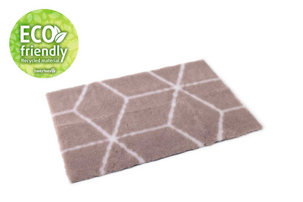 Beeztees Eco Vetbed Bench Qub Beige/Wit 121 cm