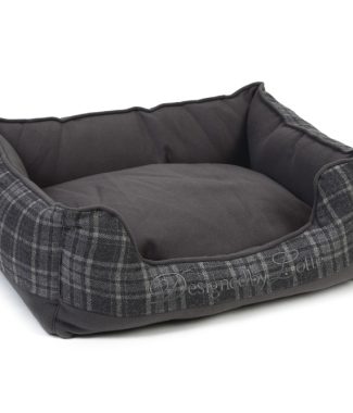 DESIGNED BY LOTTE LIGBED SLIEPA GRIJS 95 X 80 X 25 CM