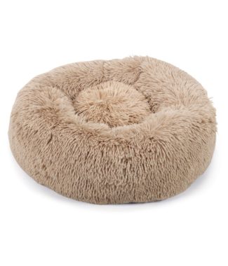 Beeztees Pluche hondenmand Yali Beige 50 cm