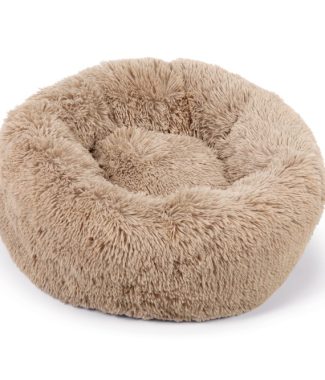 Beeztees Pluche hondenmand Yali Beige 60 cm