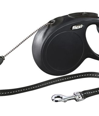 FLEXI NEW CLASSIC KOORD M ZWART 8 METER