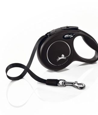 FLEXI NEW CLASSIC BAND XS ZWART 3 METER