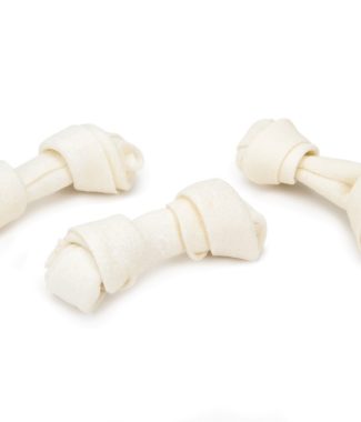 Beeztees Kauwknoop wit 12 x 7 cm