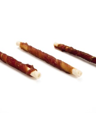 Beeztees culinaire kauwstaafjes eend 6 stuks.