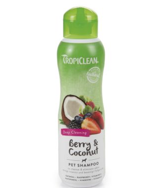 Tropiclean Berry and Coconut shampoo 355 ml.