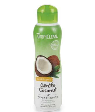 Tropiclean Gentle Coconut shampoo 355 ml.