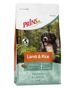 Prins ProCare Lam en Rijst Hypoallergic 20 kg