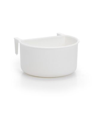 VOGELBAKJE N,K,B WIT PLAST