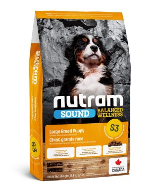 Nutram hondenvoer Puppy Large Breed S3 11,4 kg