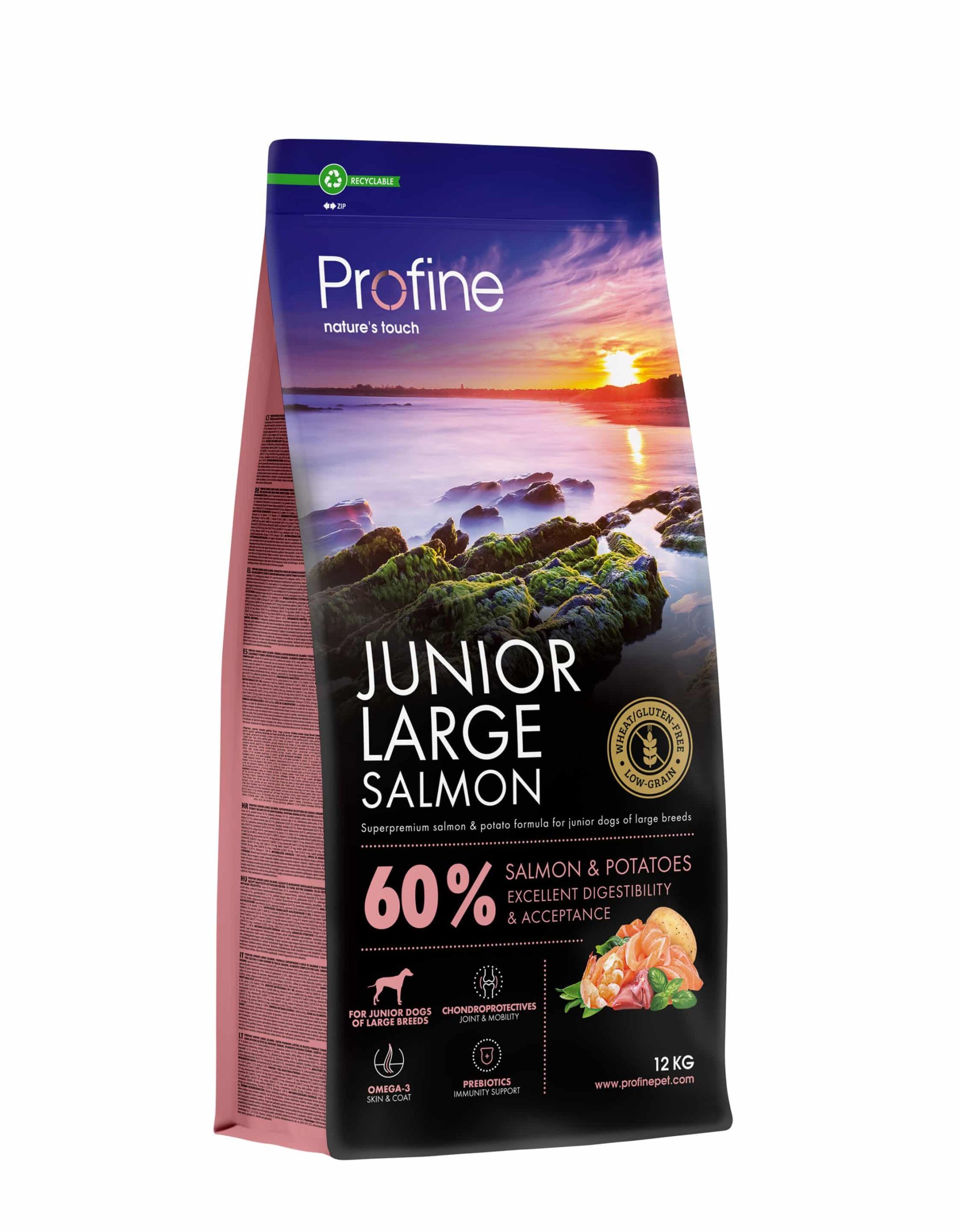 Profine Junior Large Breed Salmon&Potatoes 12 kg