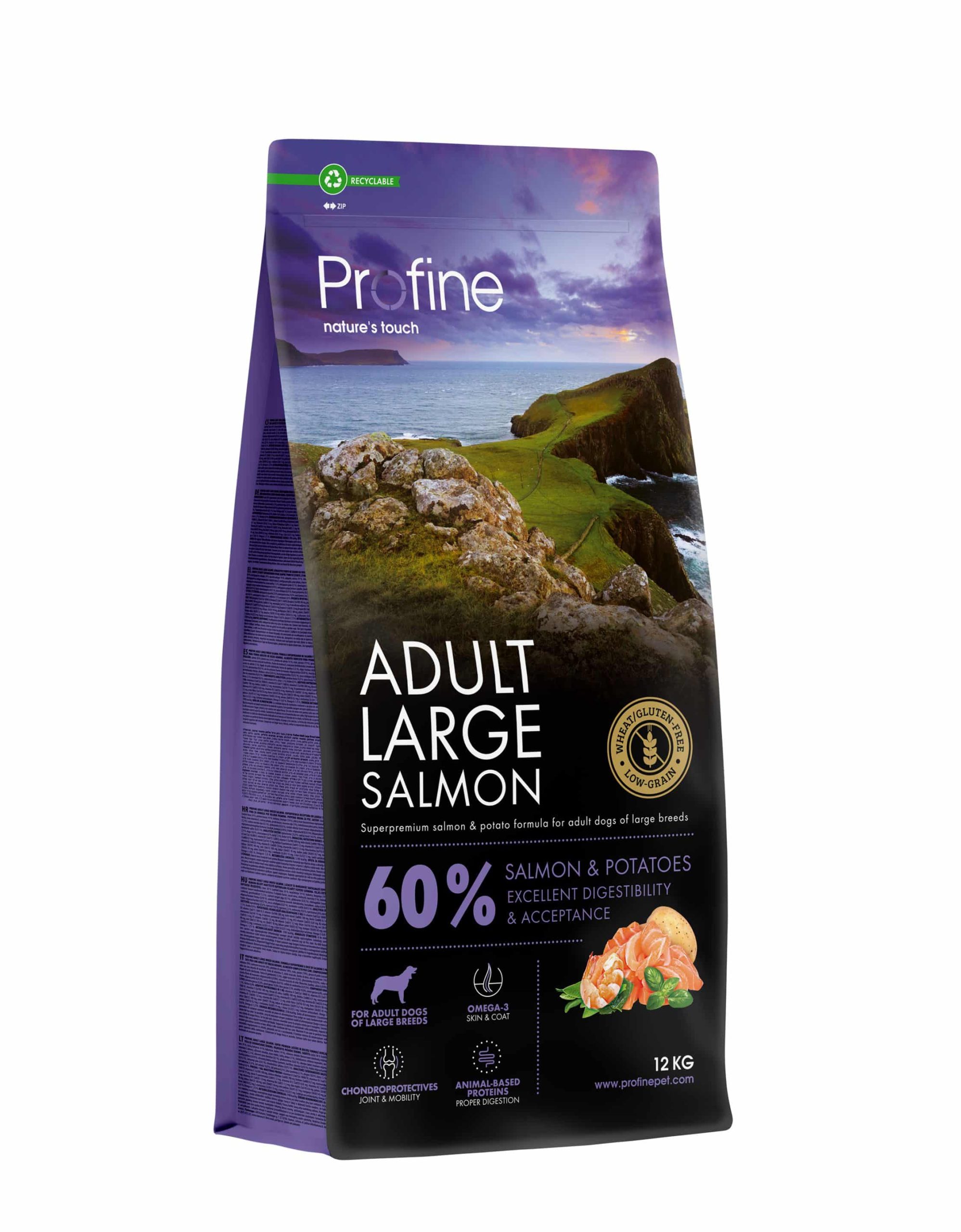 Profine Adult Large Breed Salmon&Potatoes 12 kg