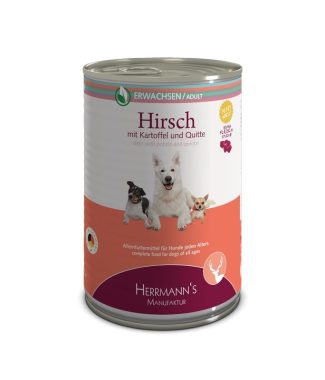 Herrmann's BIO Adult Deer with Potato 400 gram