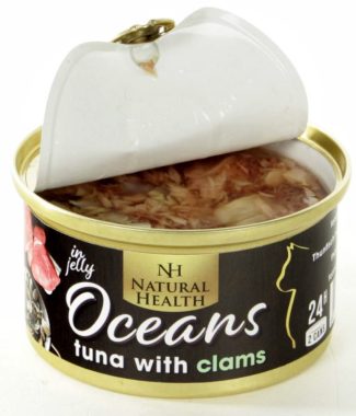 Natural Health Cat natvoer Ocean Tuna&Clams 85 gram