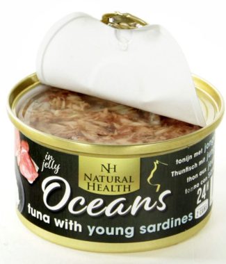 Natural Health Cat natvoer Ocean Tuna&Young Sardine 85 gram