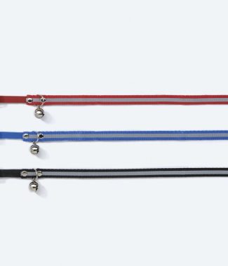 Beeztees nylon reflecterend kattenhalsbandje Rood