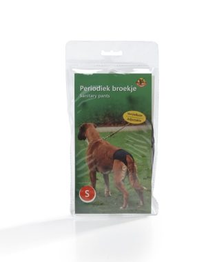 Beeztees Periodiek Broekje Zwart M 32-39 cm