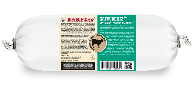 BARF2Go Natuurlijk 900 gram