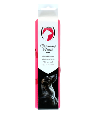 Excellent Pets Grooming Brush Medium roze