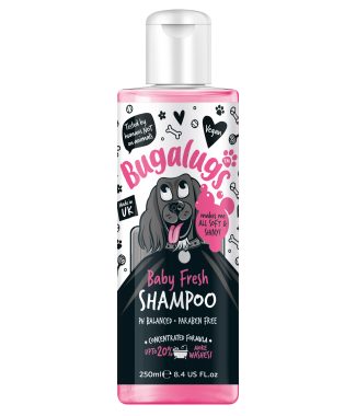 Bugalugs Baby Fresh Dog Shampoo Bottle 250 ml