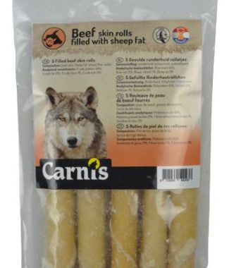 Carnis Gevulde Staafje Schapenvet 5 stuks