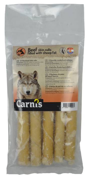 Carnis Gevulde Staafje Schapenvet 5 stuks