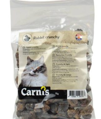 Carnis Kat Konijn Crunchy 75 gram