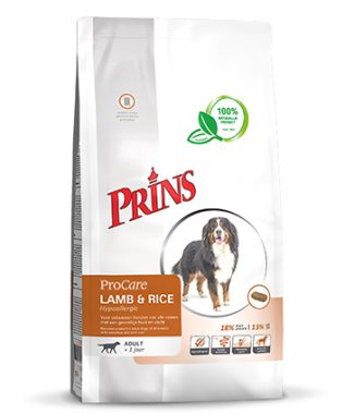 Prins ProCare Lam en Rijst Hypoallergic 3 kg.