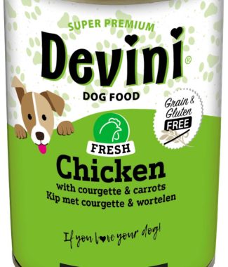 Devini Dog  Grain Free Chicken Natvoer 400 gram