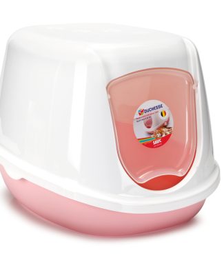 Savic Kitten Kattenbak Duchesse Roze/Wit 44 x 35 x 32 cm