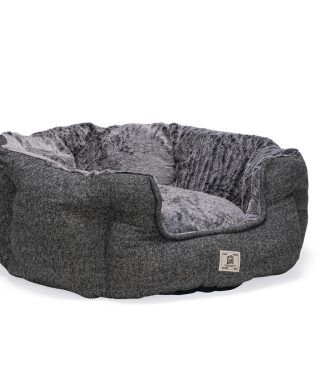 Dog Gone Smart Nano hondenmand Chill Kuzi Rond Grijs 91 x 91 x 38 cm