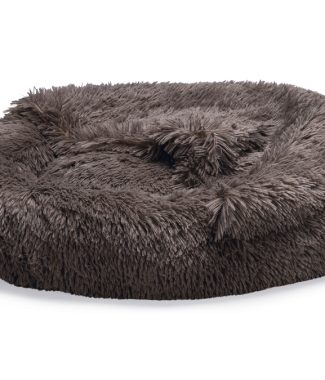 Beeztees Pluche hondenmand Yala Bruin 60 x 60 x12 cm