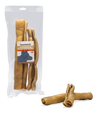 Beeztees Runderkophuid Rol 2 stuks 30 x 5 x 5 cm