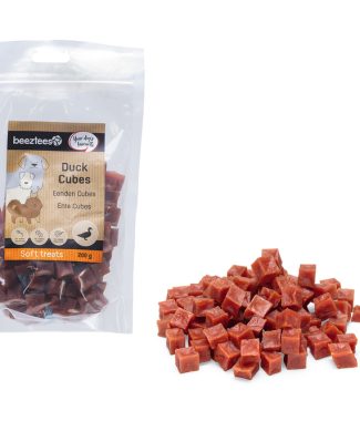 Beeztees Hondensnack Eenden Cubes 200 gram