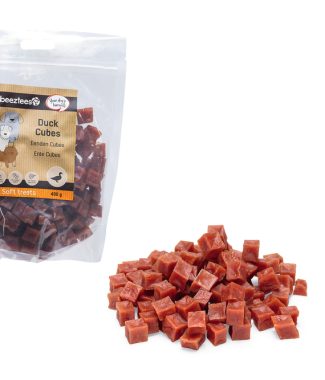 Beeztees Hondensnack Eenden Cubes 400 gram