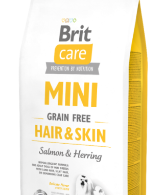 Brit Care Grainfree Mini Hair&Skin Salmon&Herring 7 kg