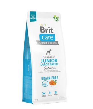 Brit Care Grain Free Junior Large Breed Salmon&Potato 12 kg