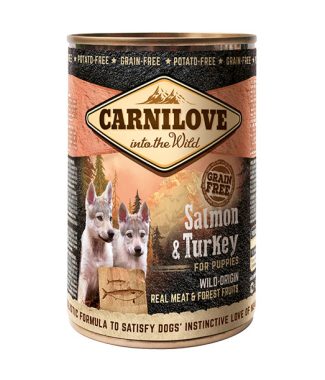 Carnilove Grain Free Salmon&Turkey Puppy 400 gram