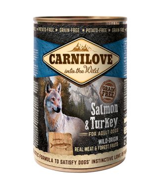 Carnilove Grain Free Salmon&Turkey Adult 400 gram