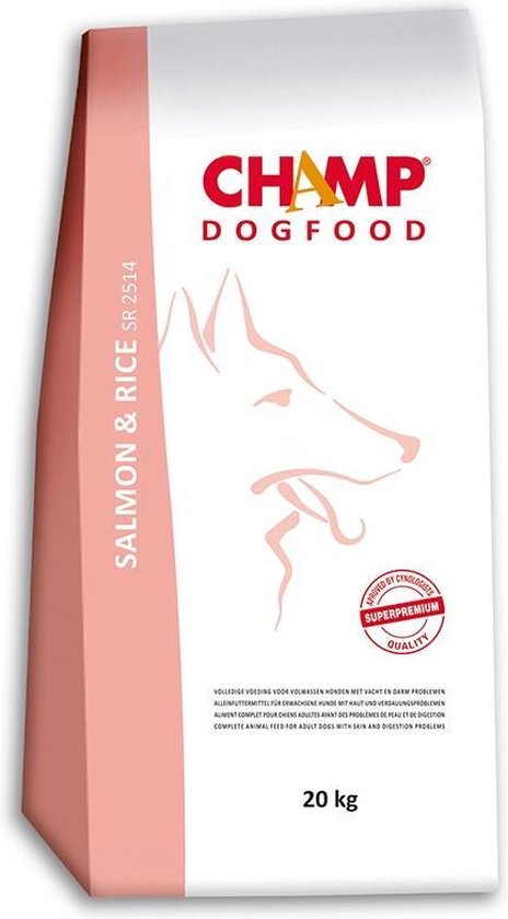 Champ Dogfood Salmon&Rice 20 kg
