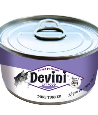Devini Grain Free Pure Turkey for Cats 70 gram