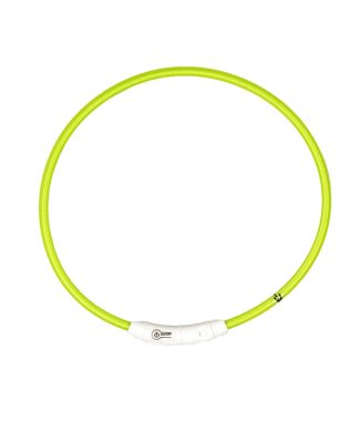 Duvo+ Flash Light USB Nylon Groen 35 cm