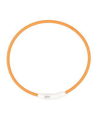 Duvo+ Flash Light USB Nylon Oranje 35 cm
