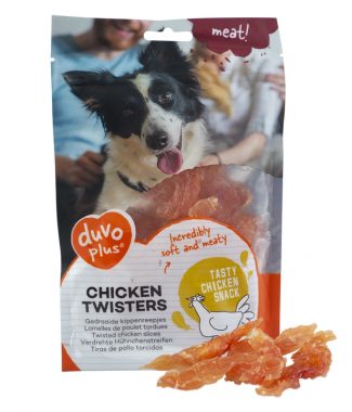 Duvo+ Meat Kippentwisters 80 gram