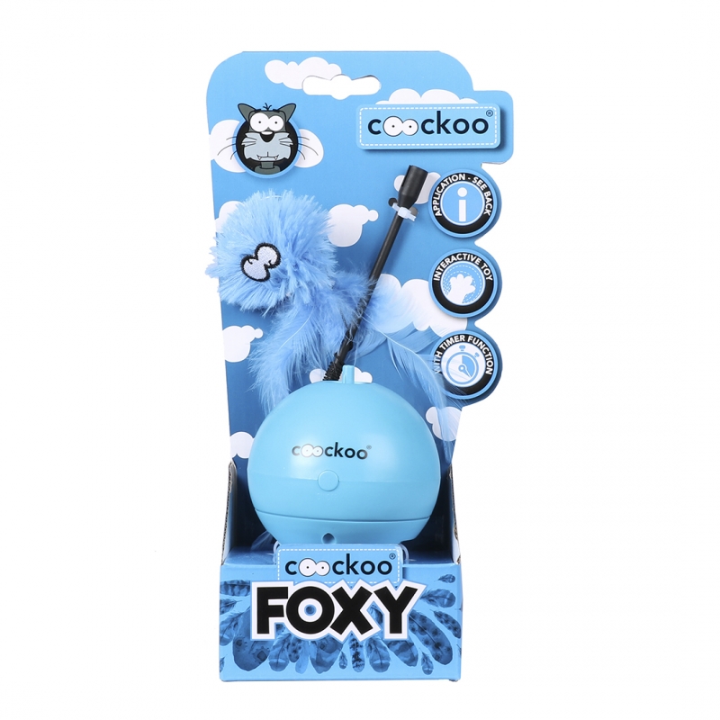 EBI Coockoo Foxy Magic Ball Blauw