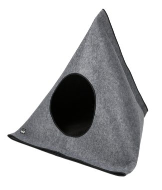 EBI kattenhuis Hellen Antraciet 80 x 80 x 75 cm