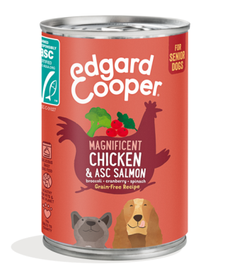Edgard&Cooper natvoer Chicken&Salmon 6 x 400 gram